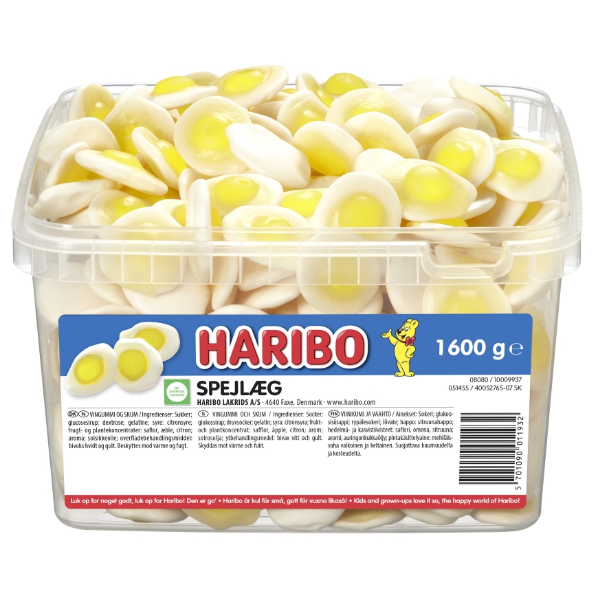 Haribo Keptas kiaušinių saldainiai, 1,6 kg
