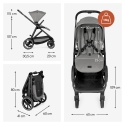 Hauck Grow N Care double stroller, grey Hauck Grow N Care double stroller, grey