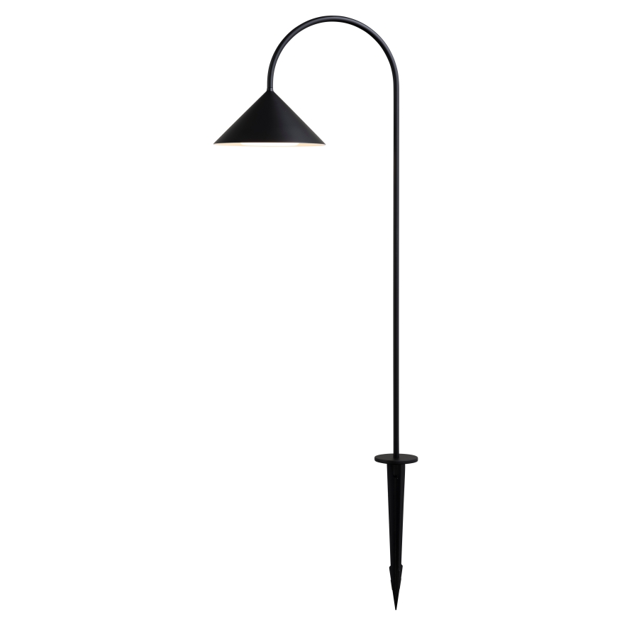 Frandsen Grasp Garden Spear puutarhavalaisin, mattamusta, maapiikillä
