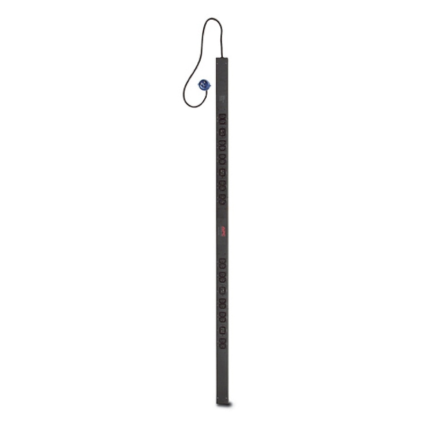 APC Basic Rack PDU toitejaotuskomponent (PDU) 24 vahelduvvoolu kontakt 0U Must