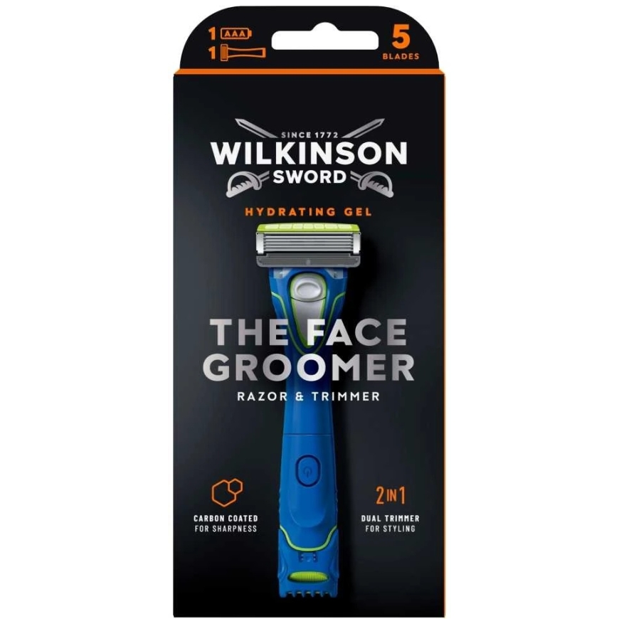 Wilkinson Sword Wilkinson The Face Groomer kaksipuolinen trimmeri