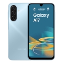 Samsung Galaxy A17 17 cm (6.7") Hybridi-Dual SIM 4G USB Type-C 4 GB 128 GB 5000 mAh Vaaleansininen Samsung Galaxy A17 17 cm (6.7") Hybridi-Dual SIM 4G USB Type-C 4 GB 128 GB 5000 mAh Vaaleansininen
