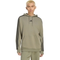 Мужской худи adidas Essentials 3-Stripes French Terry оливковый KY4204 (2XL) Мужской худи adidas Essentials 3-Stripes French Terry оливковый KY4204 (2XL)
