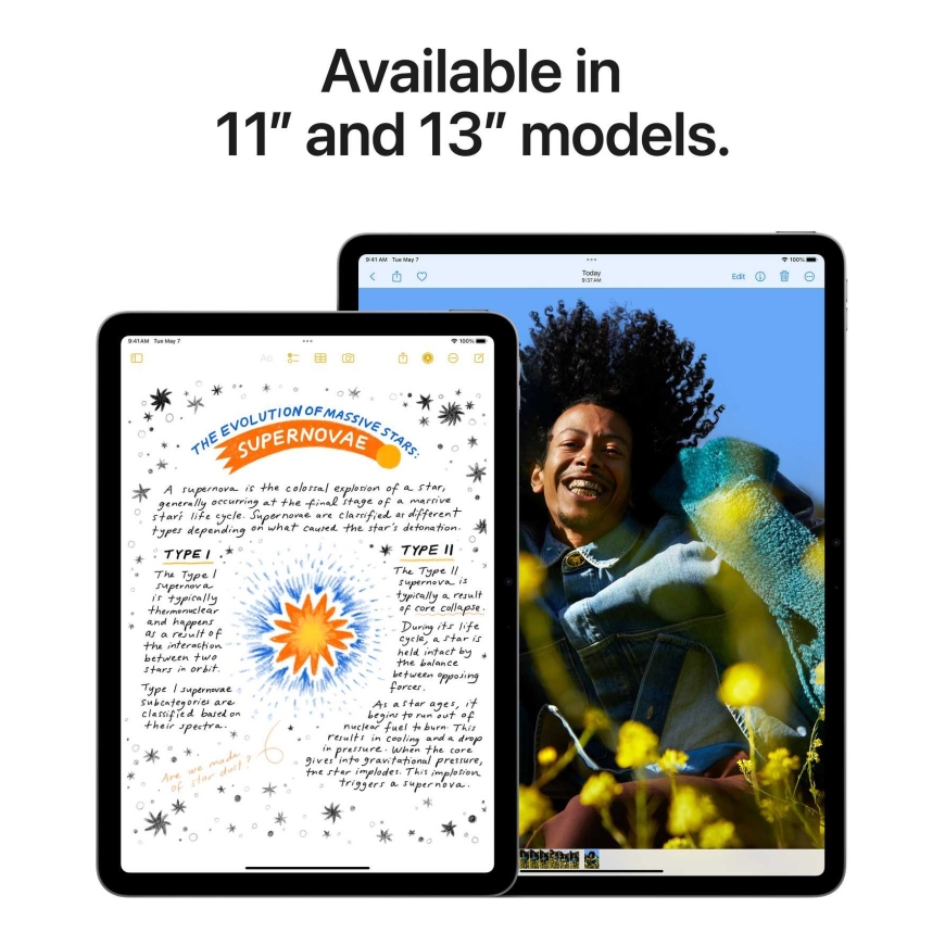 Apple iPad Air 11" M2 Wi-Fi + Cellular 1TB Звёздный свет MUXU3HC/A – 4