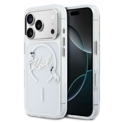 Apple iPhone 18 Pro Max HC MagSafe IML W/ C Karl Script Logo Läpinäkyvä