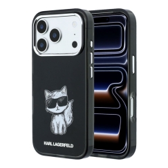 Apple iPhone 18 Pro Max HC MagSafe IML Choupette Body Sketch Print Black