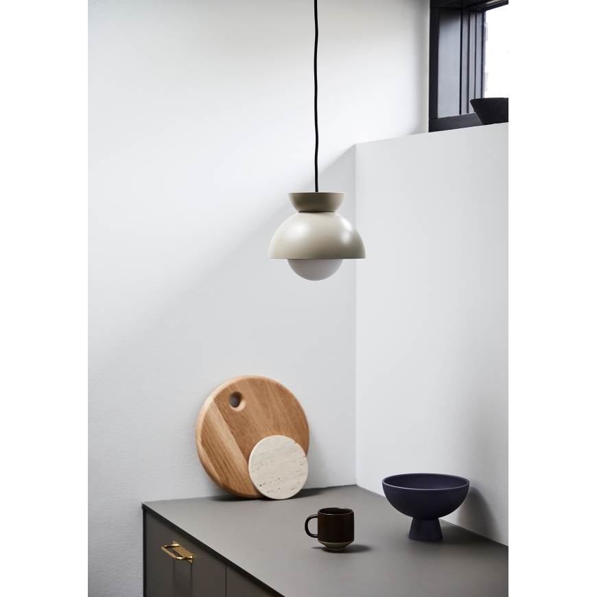 Frandsen Butterfly riippuvalaisin, mattabeige, Ø21 cm – 2