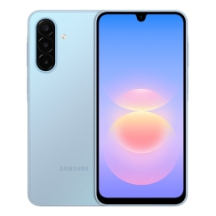 Samsung Galaxy A18 LTE phone, 128/4 GB, light blue