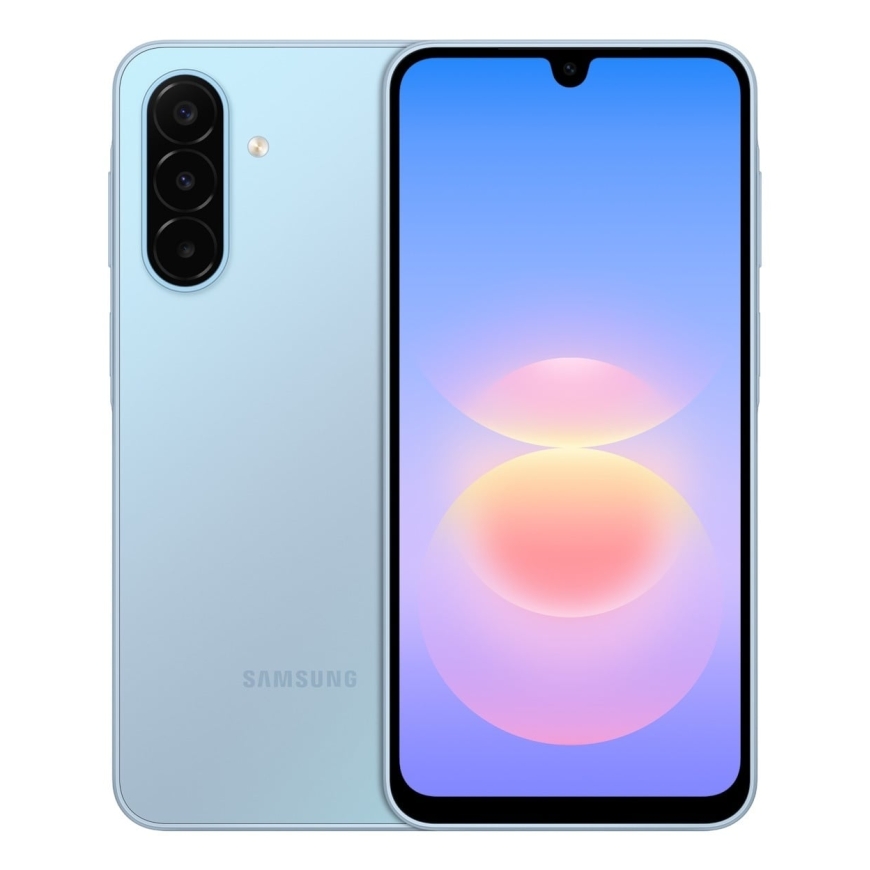 Samsung Galaxy A18 LTE phone, 128/4 GB, light blue