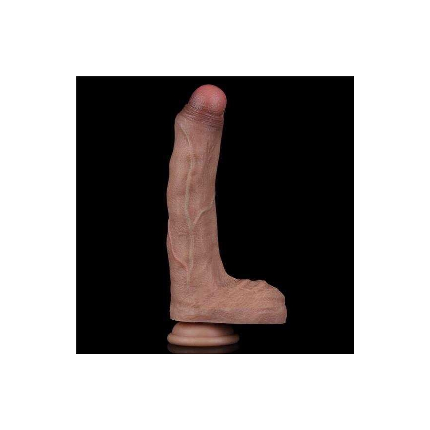 LoveToy 8.5 inch dual-layer silicone dildo – 2