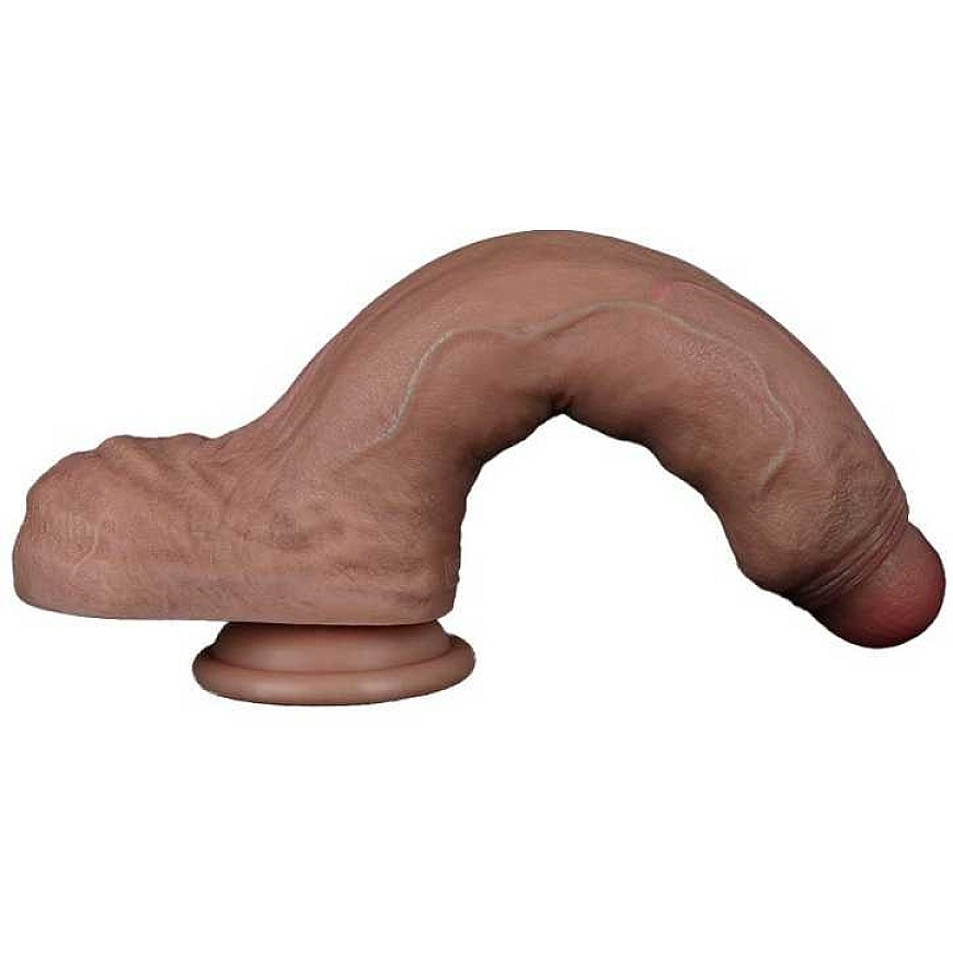 LoveToy 8.5 inch dual-layer silicone dildo – 5
