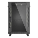 Lanberg FF01-6618-12B rack cabinet 18U Freestanding rack Black Lanberg FF01-6618-12B rack cabinet 18U Freestanding rack Black