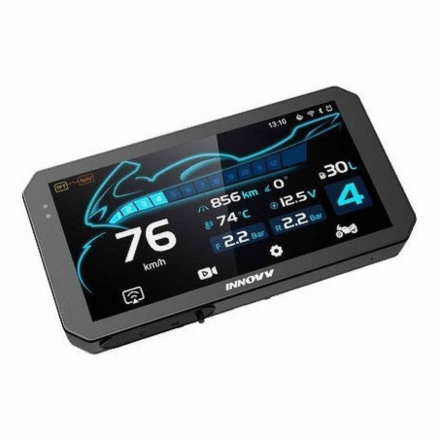 INNOVV N3 Ātrās noņemšanas viedais displejs BMW – universāls motociklu displejs ar ātrās noņemšanas montāžu, atbalsta BMW Wonder – 5