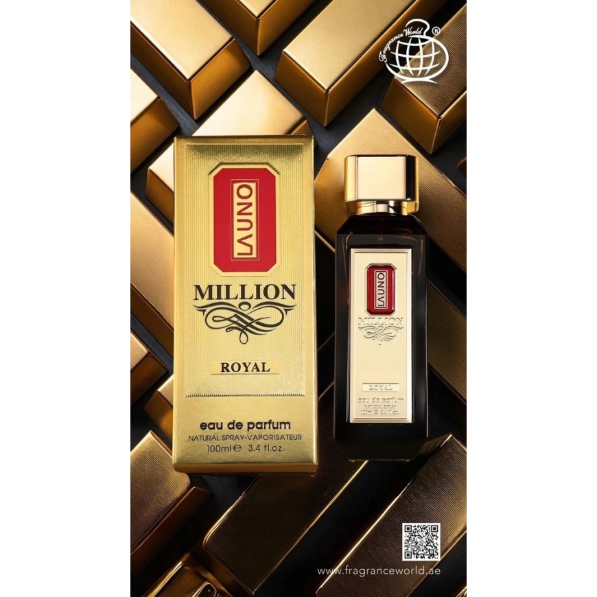 Fragrance World La Uno Million Royal EDP парфюмированная вода для мужчин, 100 мл – 2
