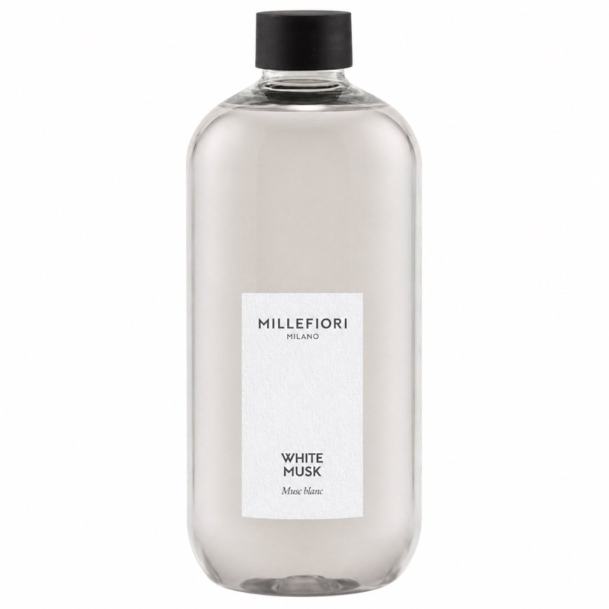 Täiendaminereedidiffuuserile 500 ml VALGE MUSK MILLEFIORI