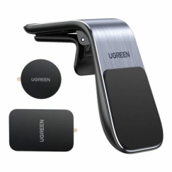 Ugreen 80712B telefona turētājs Pasīvais turētājs Mobilais tālrunis/viedtālrunis Alumīnijs, Melns