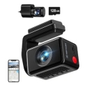 REDTIGER F4 Pro WiFi 4K + 1080p 128GB Dash-kamera