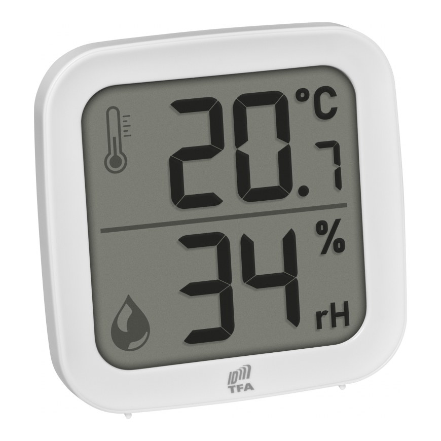 Suomijos termometras 8830 temperatūros ir drėgmės matuoklis TFA.me