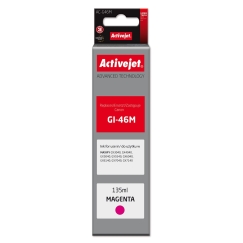 Activejet AC-G46M tindikassett Canon printeritele, asendus Canon GI-46M Supreme 135 ml magenta jaoks.