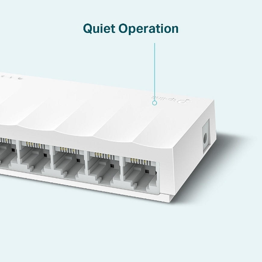 TP-Link LS1008 verkkokytkin Hallitsematon Fast Ethernet (10/100) Valkoinen – 3