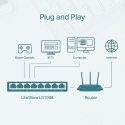TP-Link LS1008 tīkla pārslēgs Nepārvaldīts Fast Ethernet (10/100) Balts TP-Link LS1008 tīkla pārslēgs Nepārvaldīts Fast Ethernet (10/100) Balts