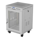 19" 15U 600 × 800 PILKA FLOOR-STANDING RACK CABINET SU PERFORUOTOM DURIMIS IR LCD, LANBERG (PLOKŠTĪJE PAKUOTĖ) 19" 15U 600 × 800 PILKA FLOOR-STANDING RACK CABINET SU PERFORUOTOM DURIMIS IR LCD, LANBERG (PLOKŠTĪJE PAKUOTĖ)