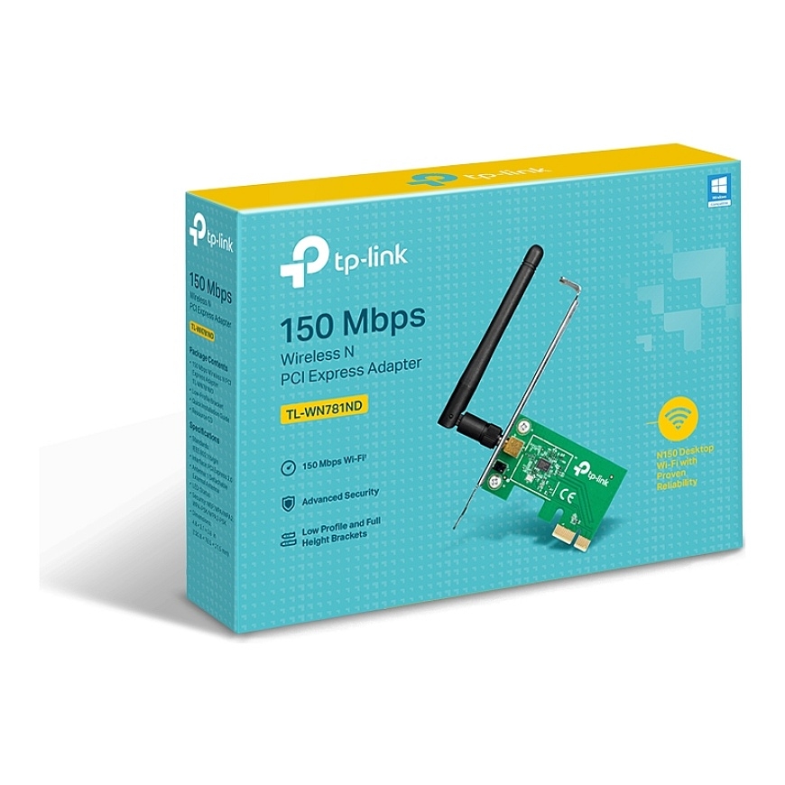 TP-Link TL-WN781ND сетевая карта Внутренний Беспроводная ЛВС 150 Мбит/с – 5