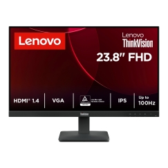 Lenovo ThinkVision S24-4e PC lamekuvar 60,5 cm (23.8") 1920 x 1080 pikslit Full HD LED Must