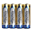 Maxell ALKALINE LR06 LR6 AA alkaline batteries, 4-pack, 1.5V, foil packaging Maxell ALKALINE LR06 LR6 AA alkaline batteries, 4-pack, 1.5V, foil packaging
