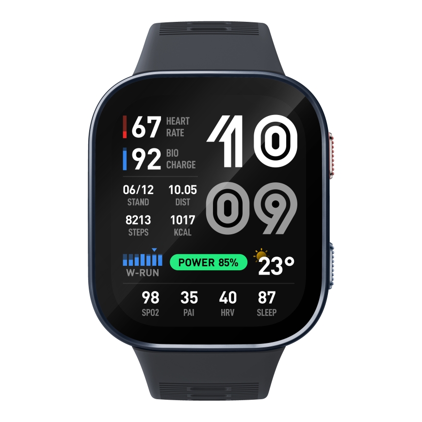 Amazfit Bip Max Smartwatch, Dark Blue – 3