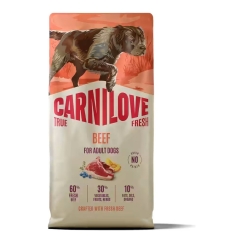 CARNILOVE True Fresh Beef - sausas šunų maistas - 12kg
