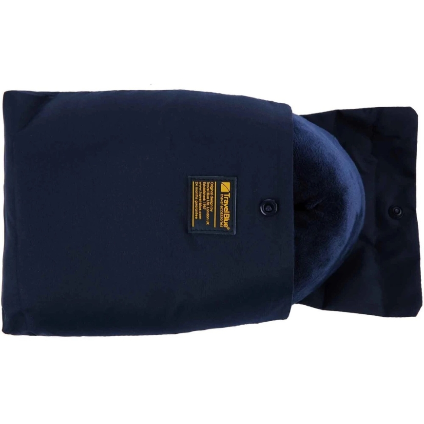 QNAP Синий TRAVEL Синяя Подушка из Мемори-Фоама Tranquility NAVY – 4