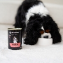 PAKA ZWIERZAKA Seventh Heaven Rabbit with blueberries Mono - wet dog food - 400g PAKA ZWIERZAKA Seventh Heaven Rabbit with blueberries Mono - wet dog food - 400g