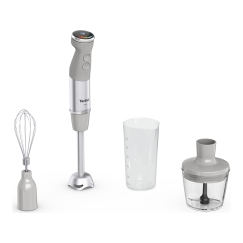 Tefal Quickchef+ HB673B30 blender Immersion blender 1000 W Grey, Stainless steel