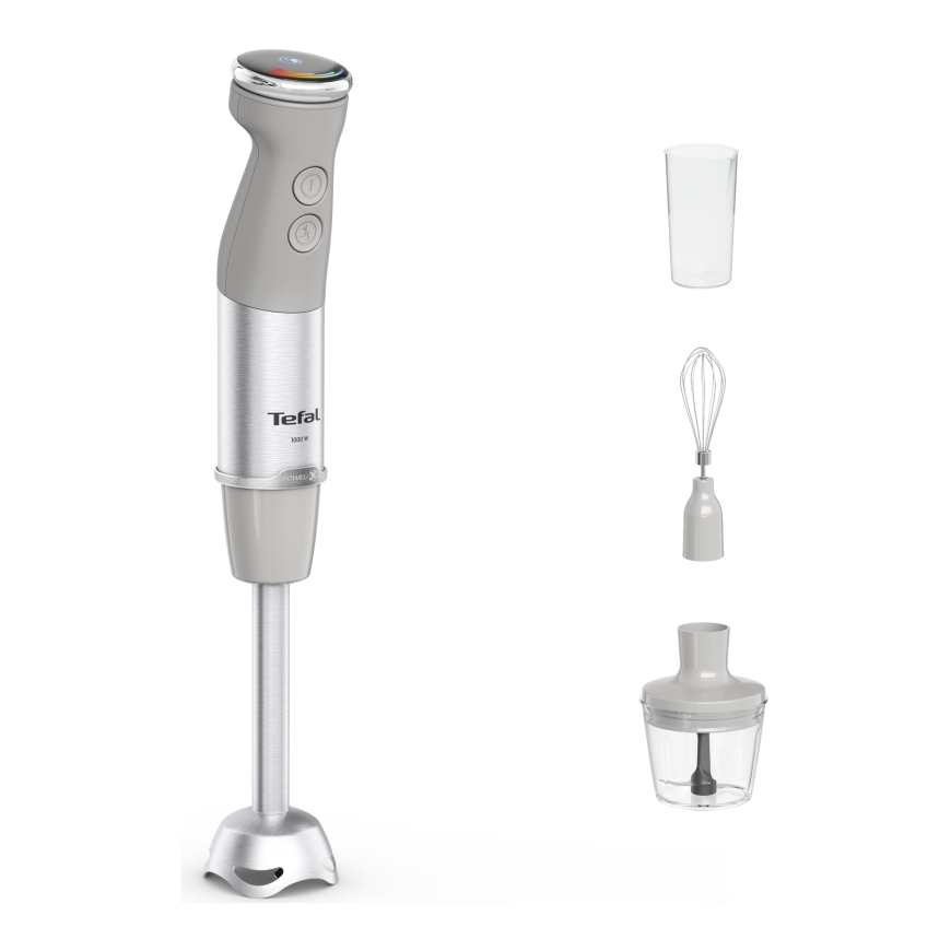 Tefal Quickchef+ HB673B30 kannmikser Saumikser 1000 W Hall, Roostevaba teras – 2
