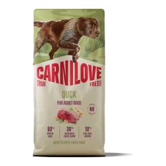 CARNILOVE True Fresh Утка - сухой корм для собак - 12кг