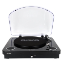 Aiwa LPS-25BK vinyl player with built-in speakers, black Aiwa LPS-25BK vinyl player with built-in speakers, black