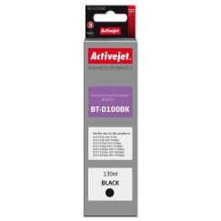 Картридж с чернилом Activejet AB-D100Bk для принтеров Brother, заменяет Brother BT-D100BK Supreme, 130 мл, черный