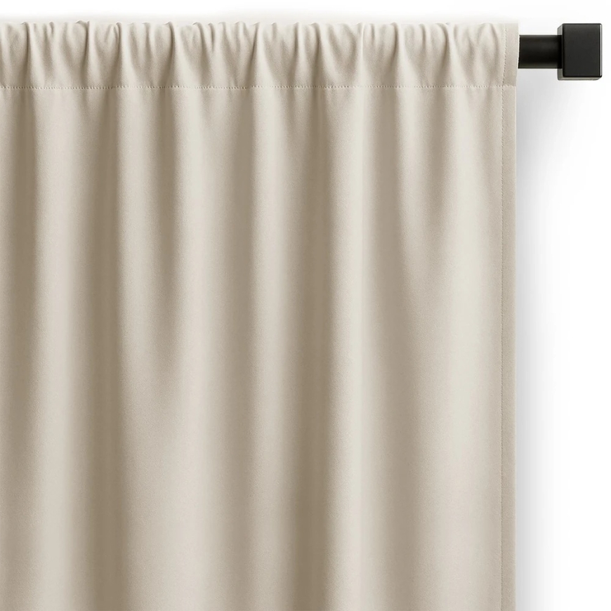 Curtain with Loops Carli AmeliaHome 285 × 240 cm, light sand