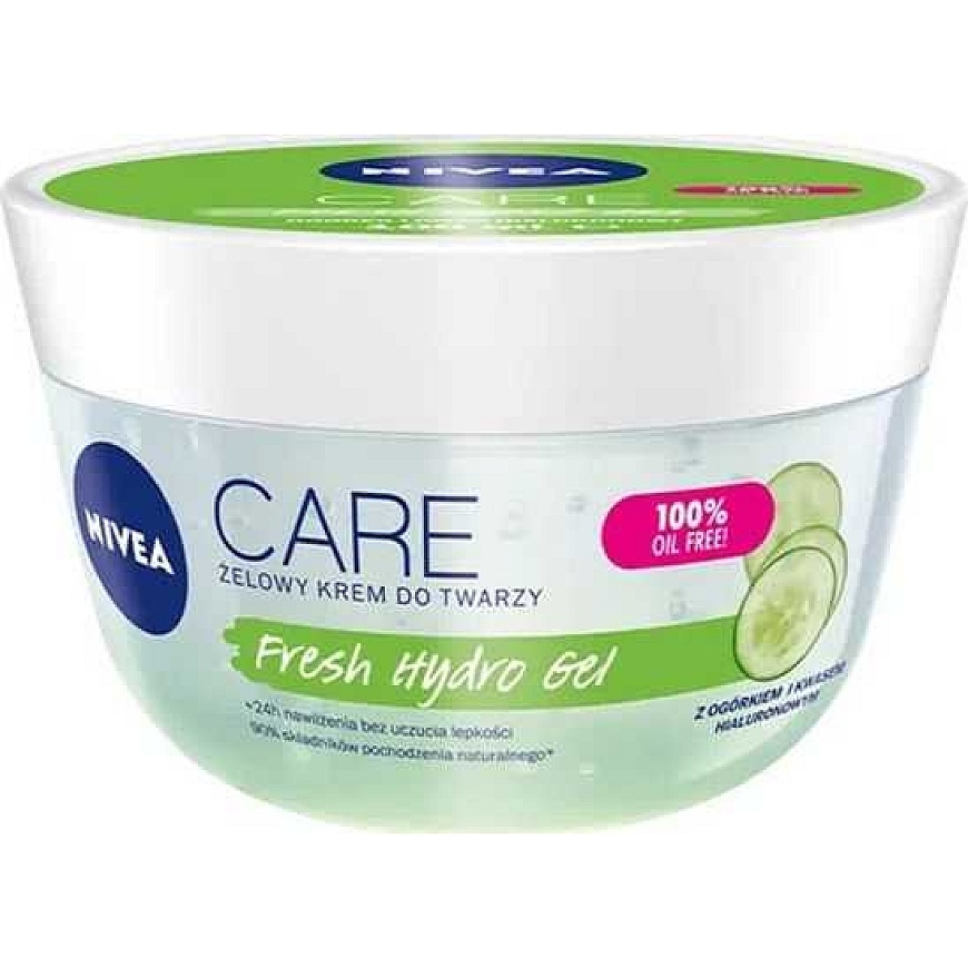 Nivea Care Fresh hibrīda želejas sejas krēms taukainai ādai un m