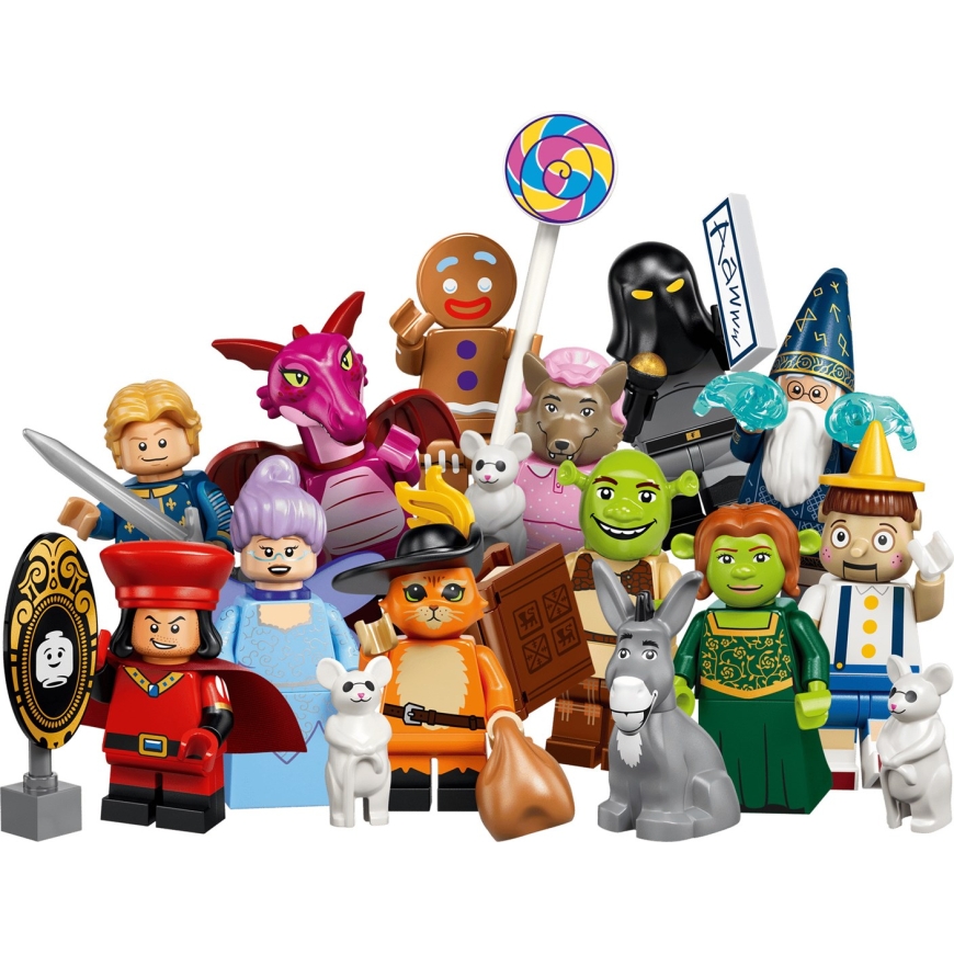 LEGO MINIFIGURET 71053 Shrek-sarja – 3