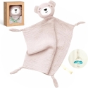 Momcozy cotton teddy bear for babies, pink Momcozy cotton teddy bear for babies, pink