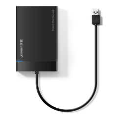 Ugreen 30847 saugojimo diskų korpusas HDD / SSD aptvaras Juoda 2.5"