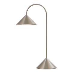 Frandsen Grasp Portable Table Lamp, Brushed Stainless Steel, 47 cm