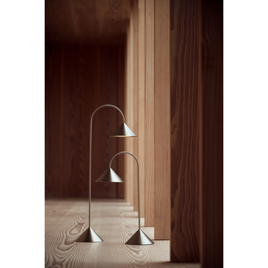 Frandsen Grasp Portatiivne Laualamp, Harjatud Roostevaba Teras, 47 cm – 4