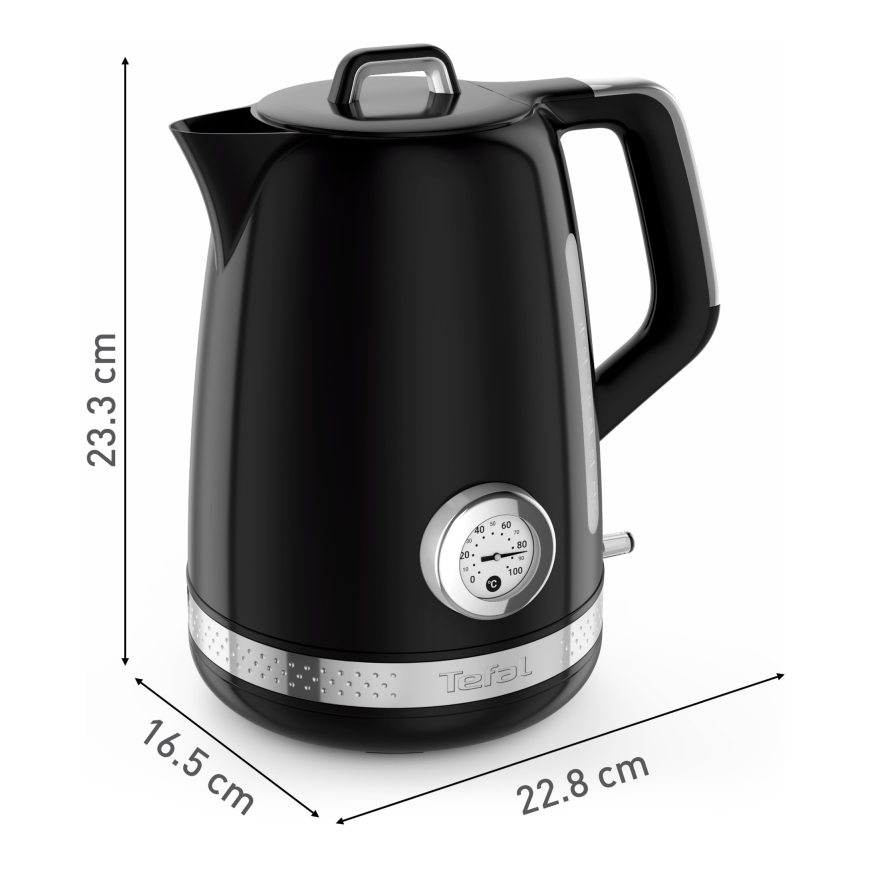 Tefal Soleil KO3558E0 elektrikann 1,7 l 2400 W Must – 3