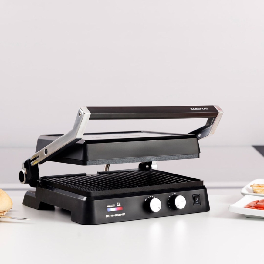 Taurus Bistro Gourmet 2600 W 2-in-1 contact grill – 4