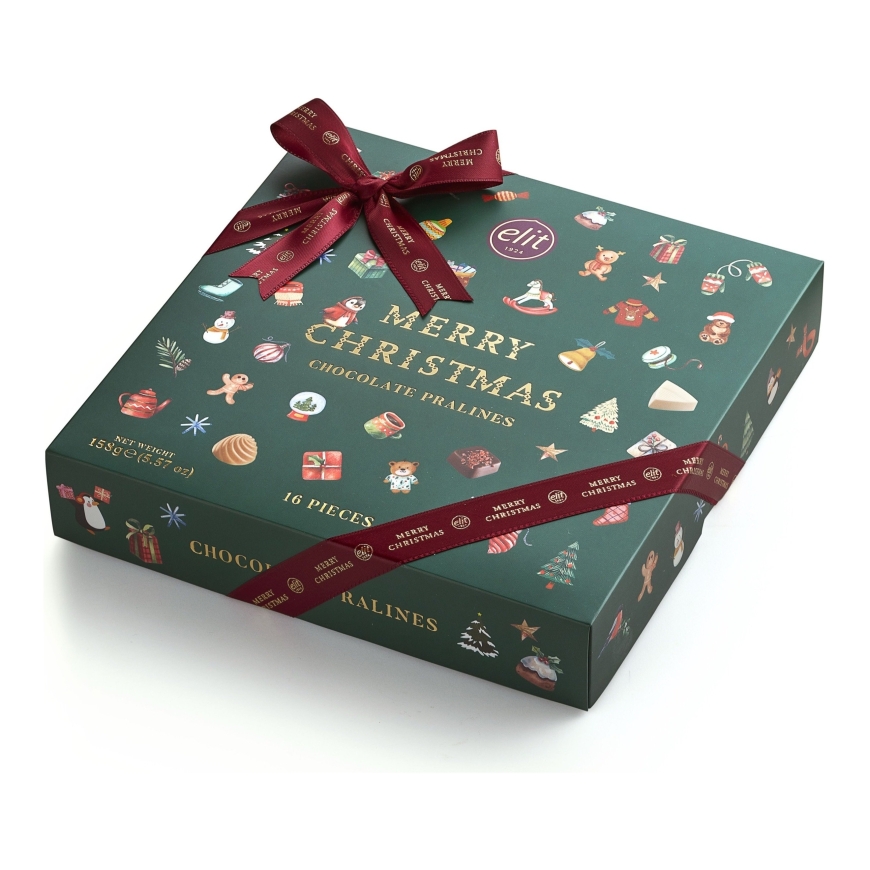 Elit Merry Christmas Chocolate Assortment, 158 g