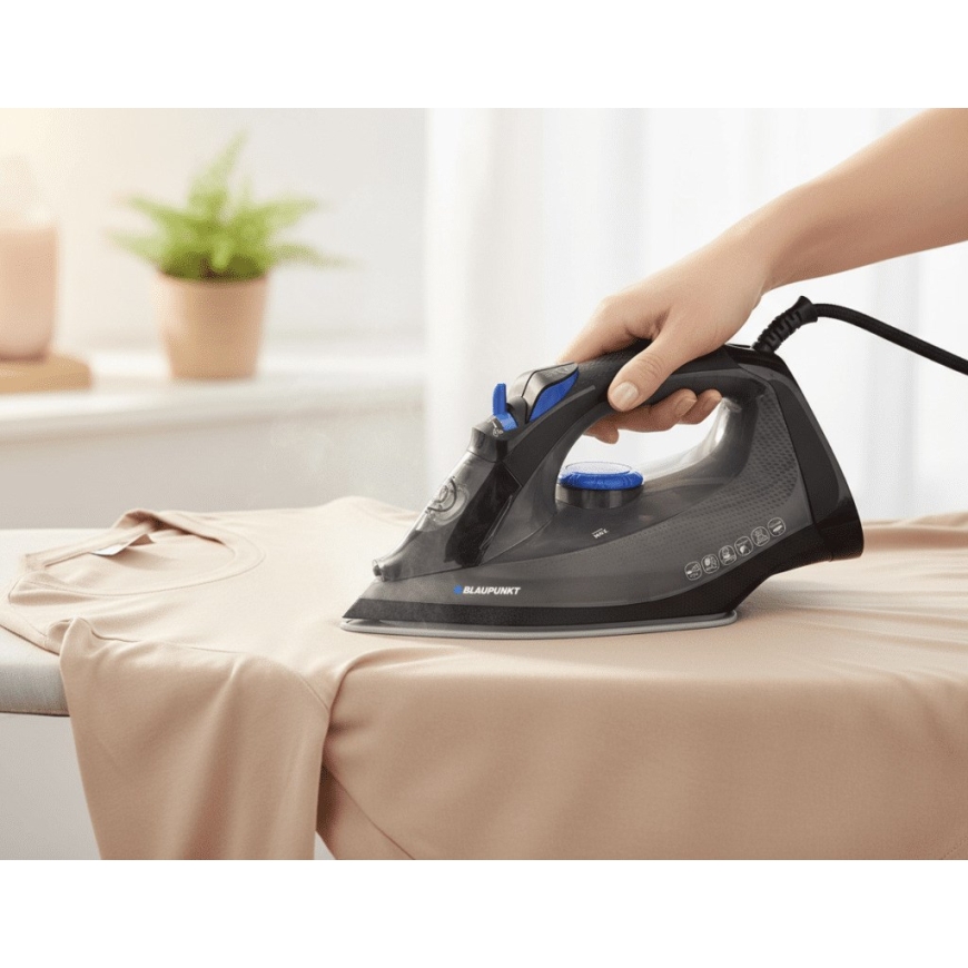 Blaupunkt HSI212 Iron Dry & Steam Iron 2170 W Black, Translucent, Grey – 4