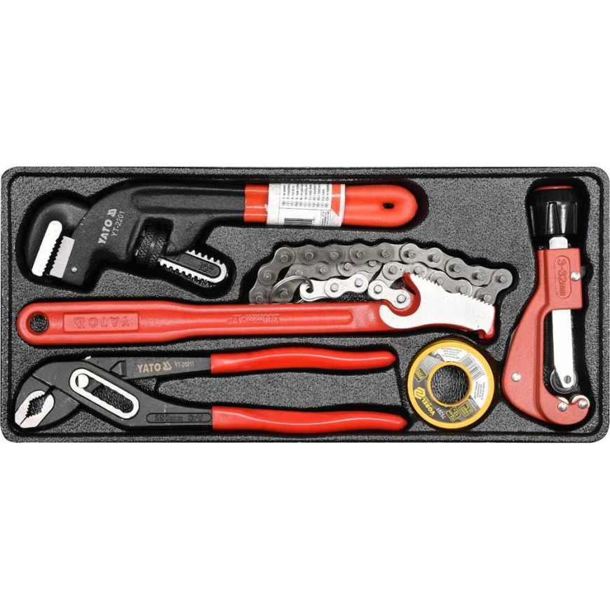 Yato Tool Insert with Accessories, 5 pcs. (YT-55481)